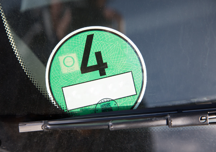 Grüne Umweltplakette